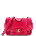 Vintage Puffy Flap Bag Lambskin Small