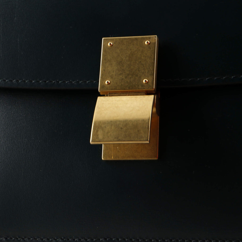 Classic Box Bag Smooth Leather Teen