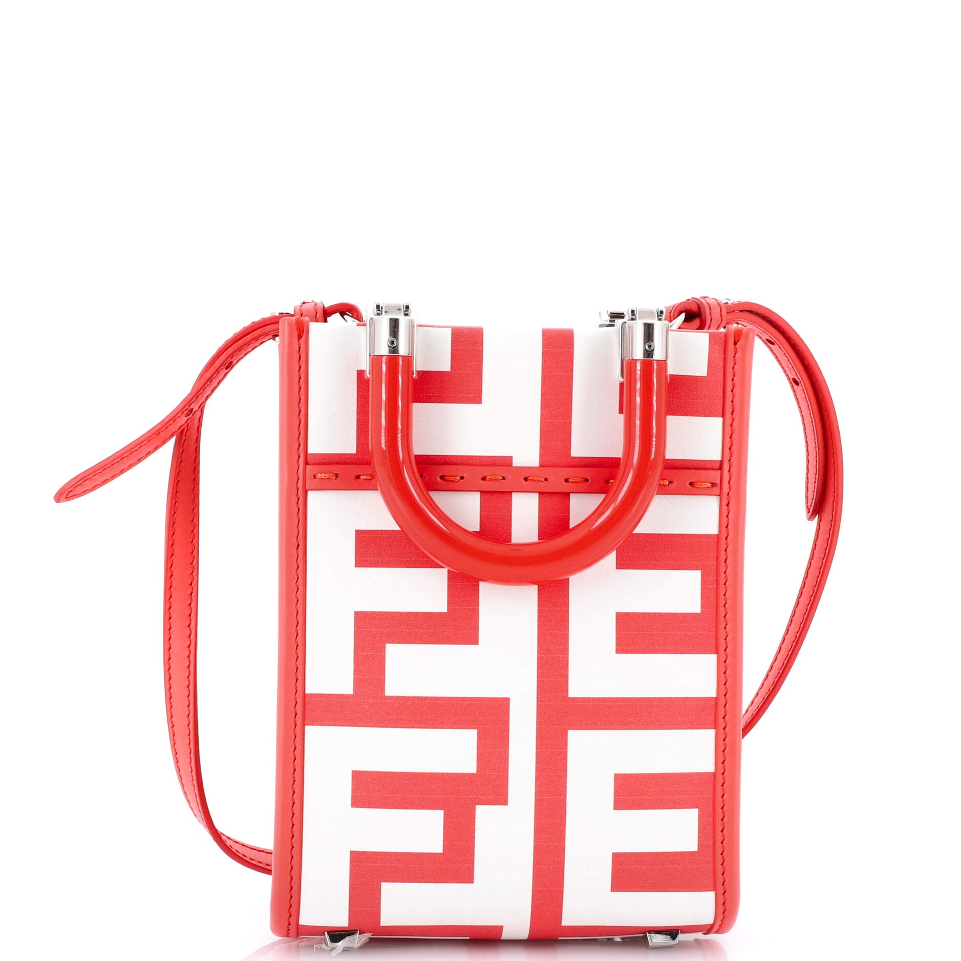 x Marc Jacobs Sunshine Shopper Tote Printed Leather Mini