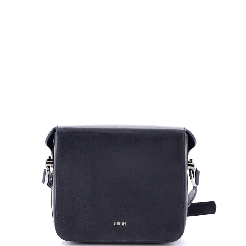 Boxy Messenger Bag Leather