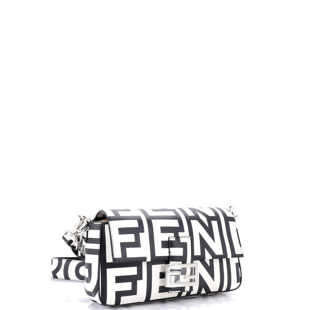 x Marc Jacobs Baguette NM Bag Printed Leather Medium