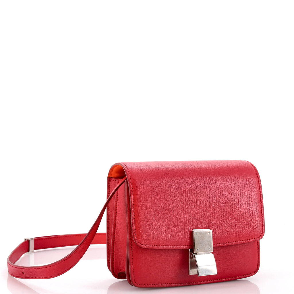 Classic Box Bag Grainy Leather Small