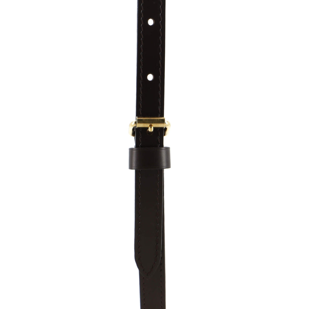 Multi Pochette Accessoires Adjustable Shoulder Strap Leather