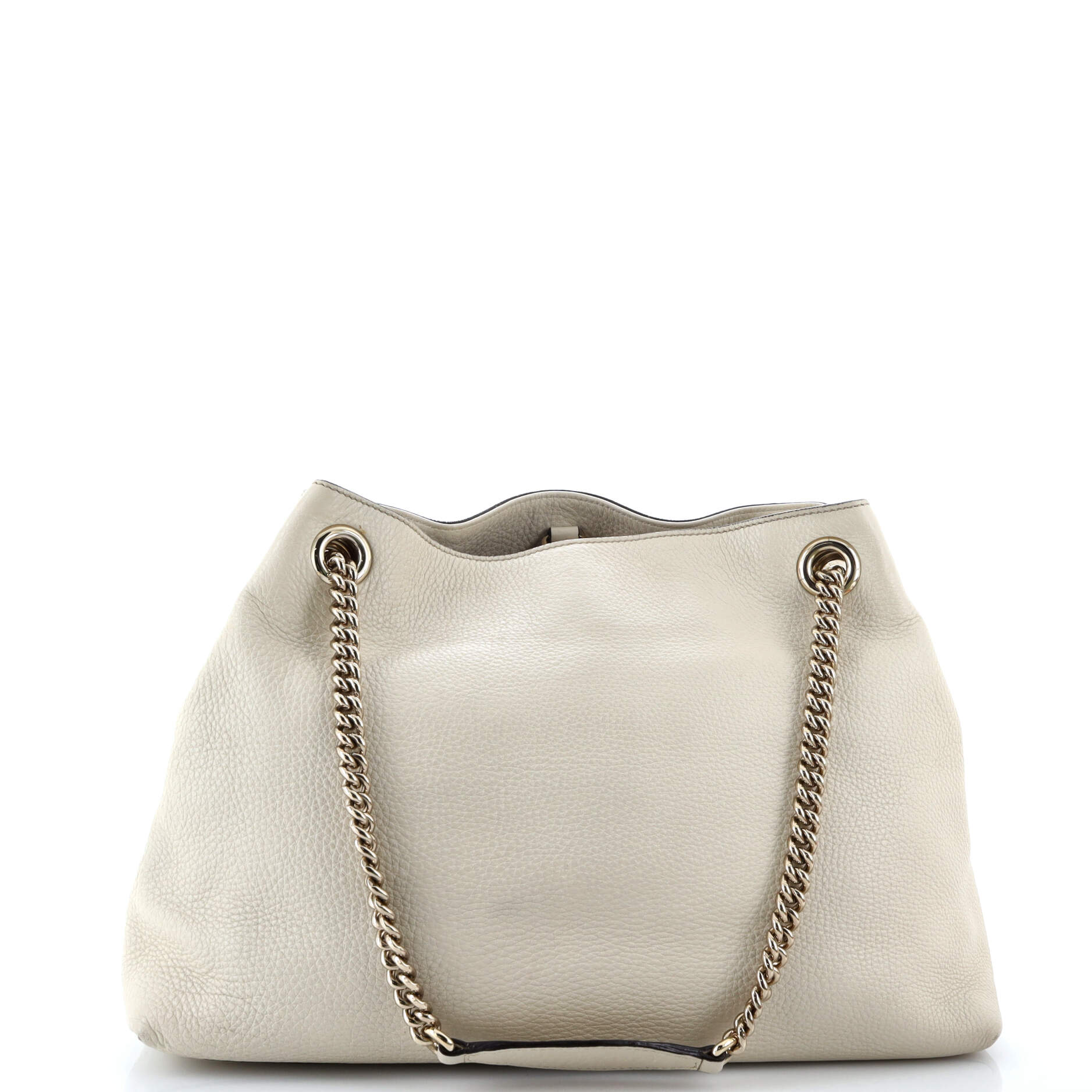 Soho Chain Strap Shoulder Bag Leather Medium