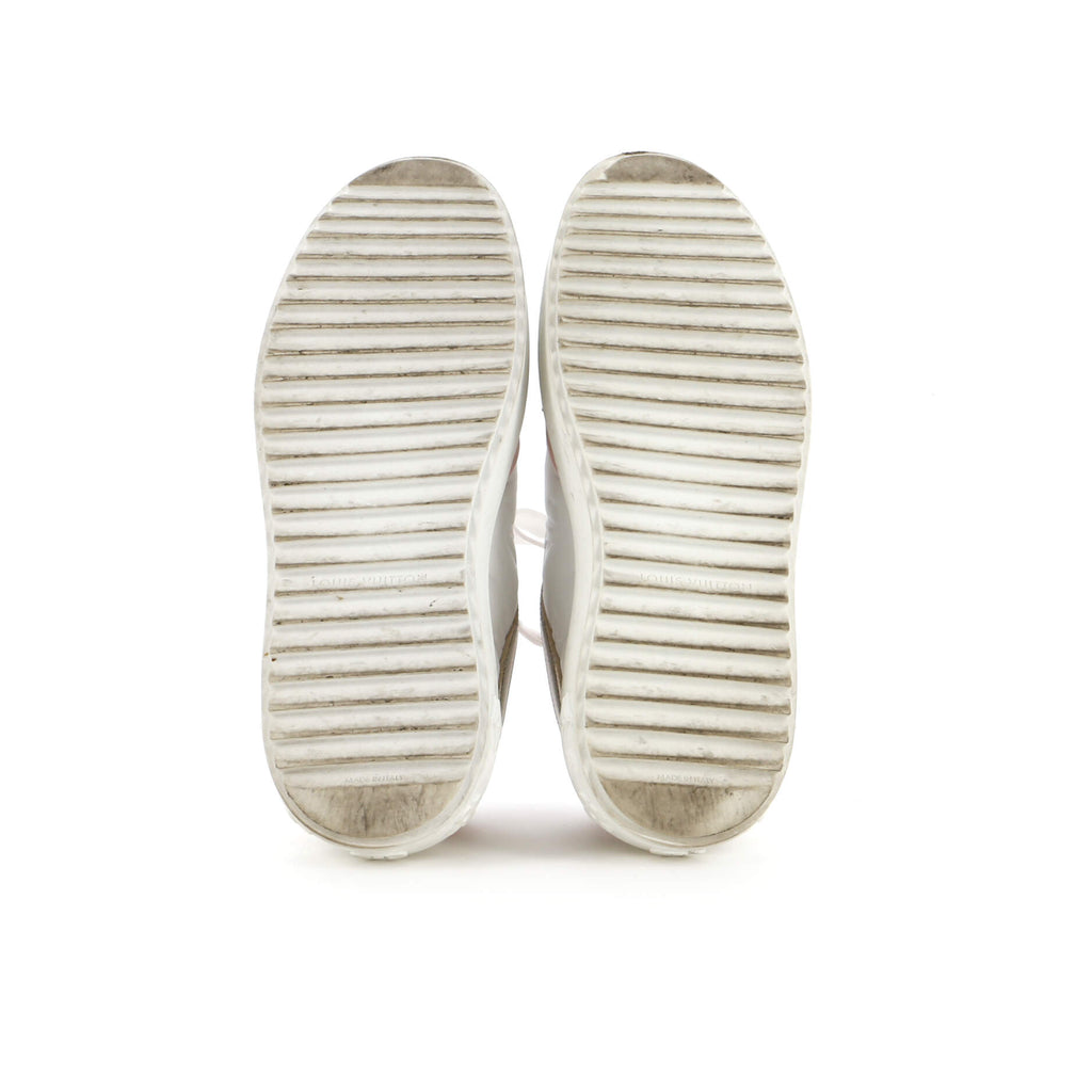 Women's Time Out Sneakers Pastel Monogram Embossed Leather