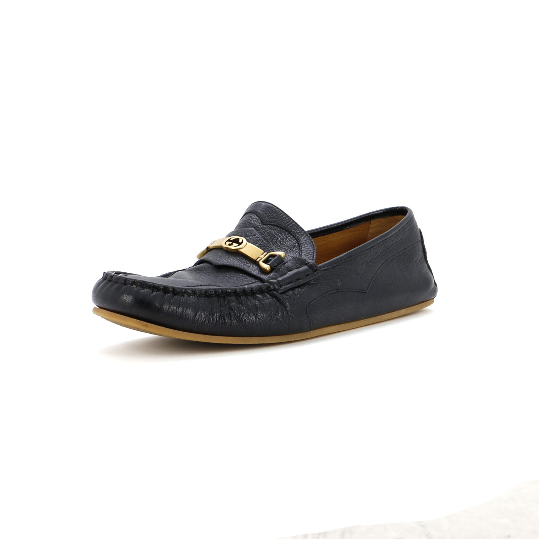 Men's Interlocking G Horsebit Loafers Leather