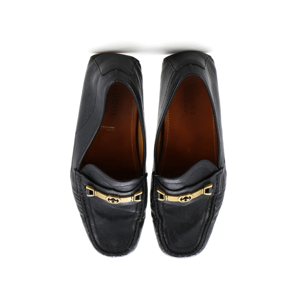 Men's Interlocking G Horsebit Loafers Leather