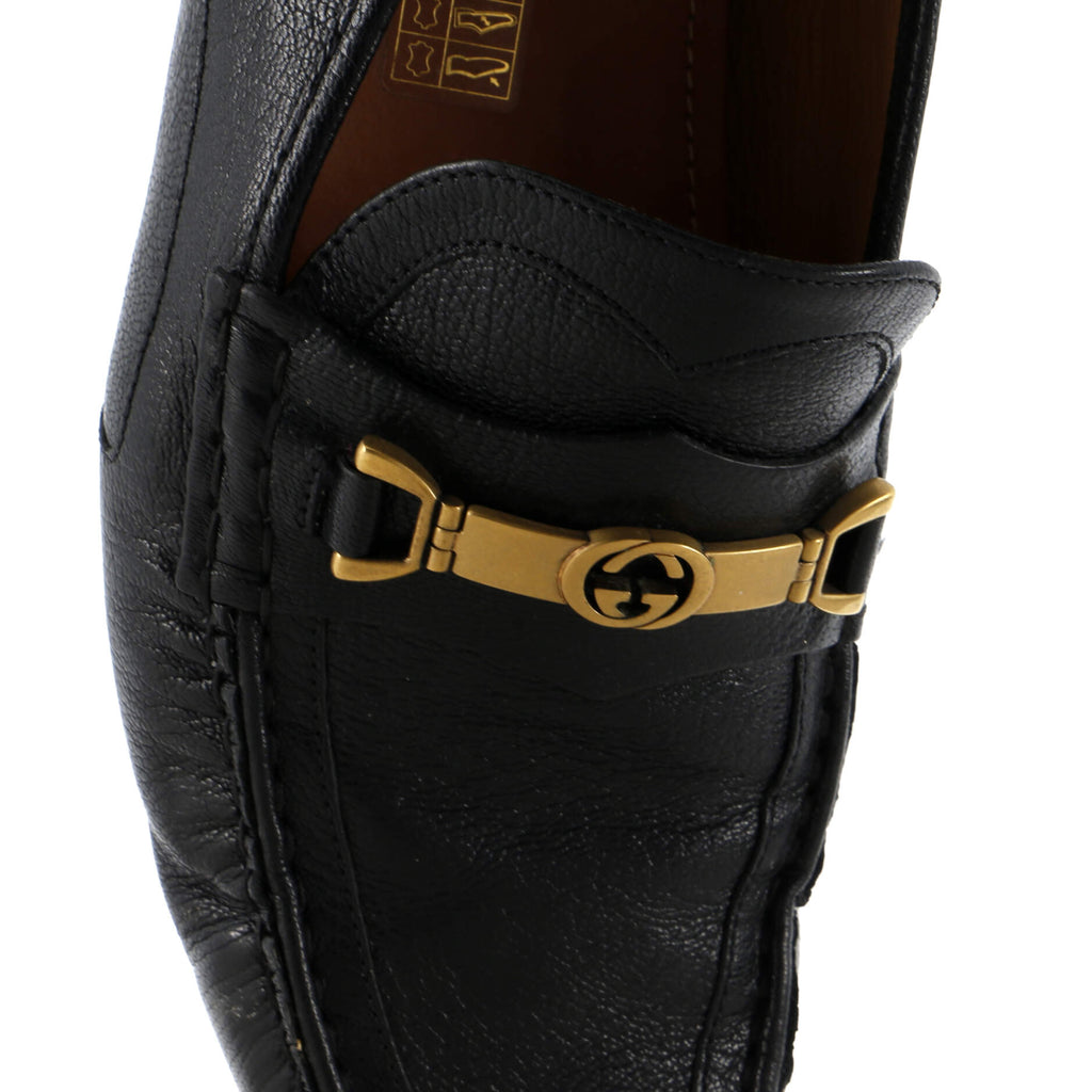 Men's Interlocking G Horsebit Loafers Leather