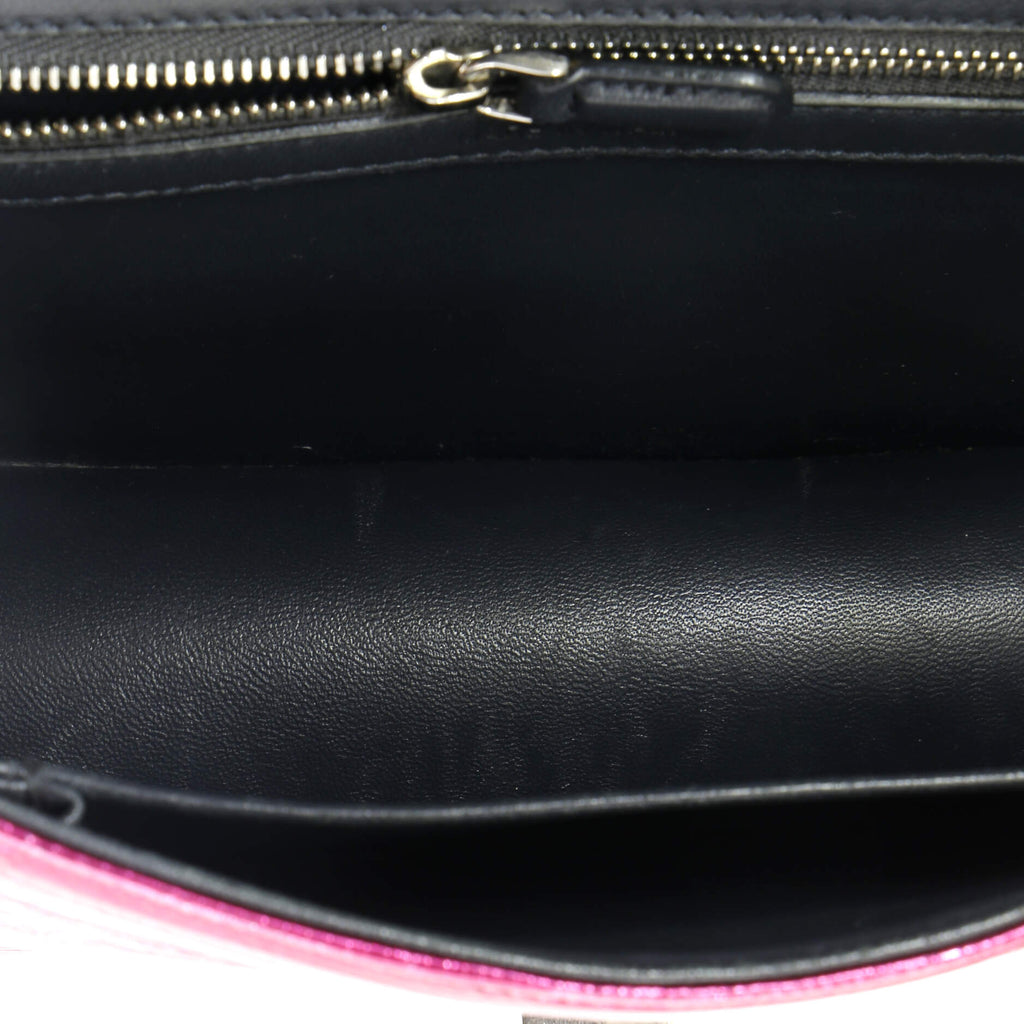 Diorama Flap Bag Lizard Medium