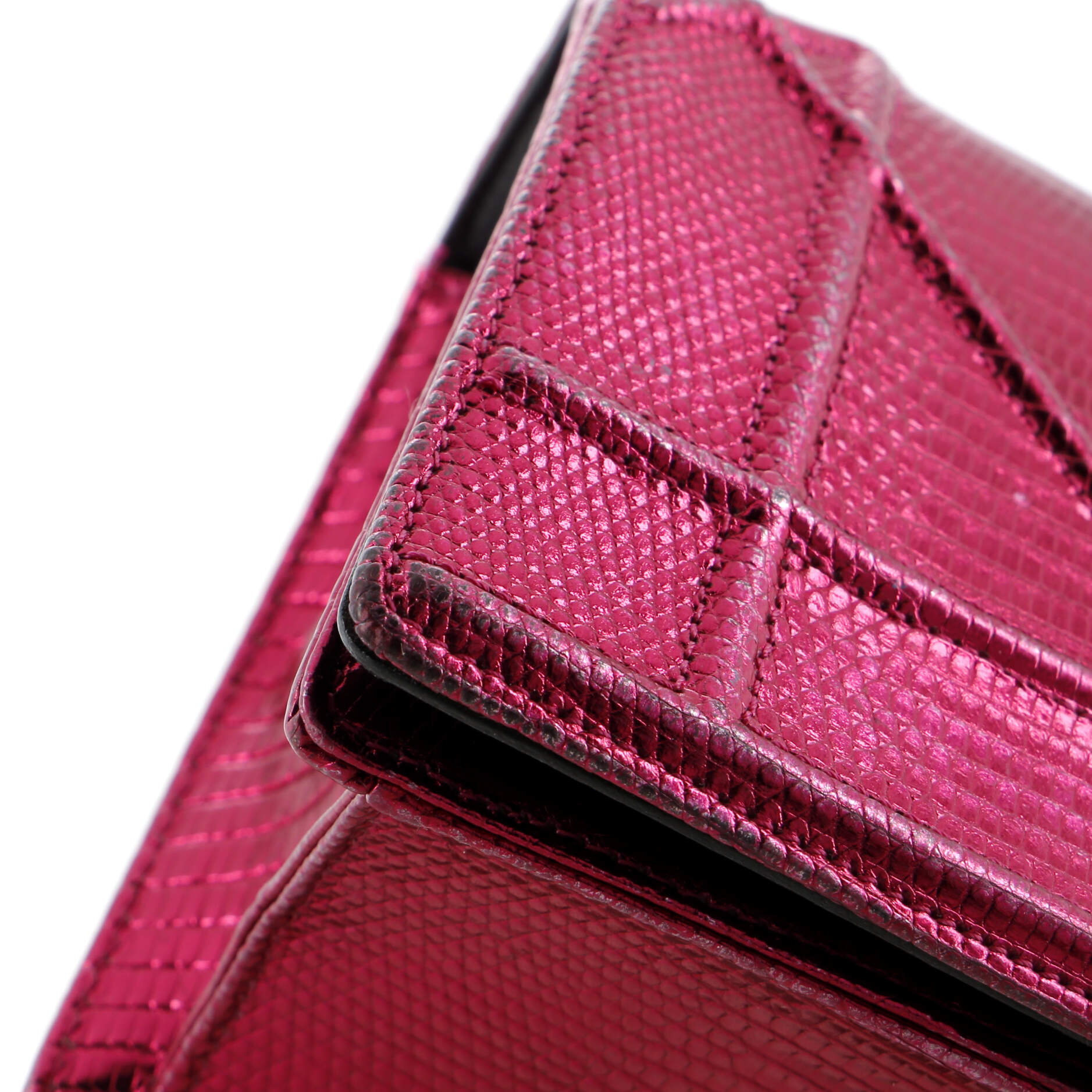 Diorama Flap Bag Lizard Medium