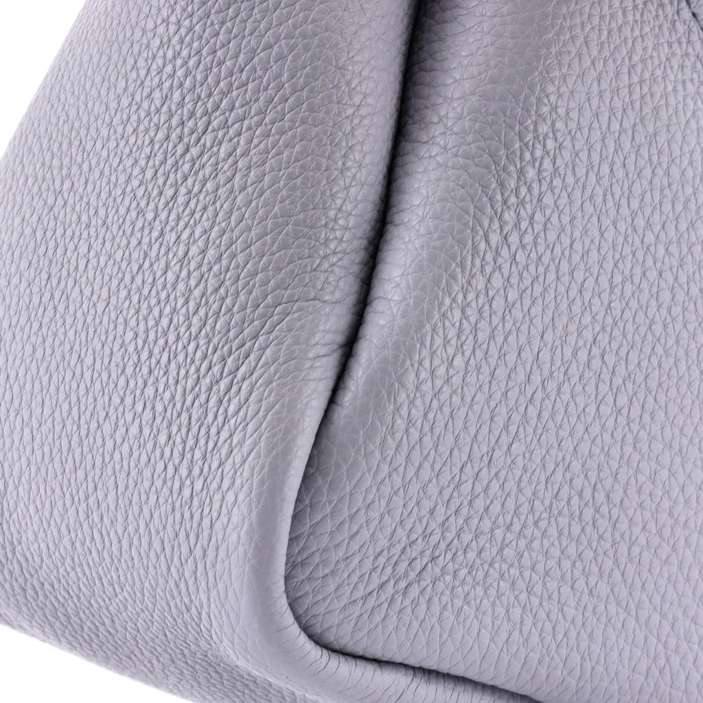 Flou Zipped Top Handle Bag Vitello Daino Small