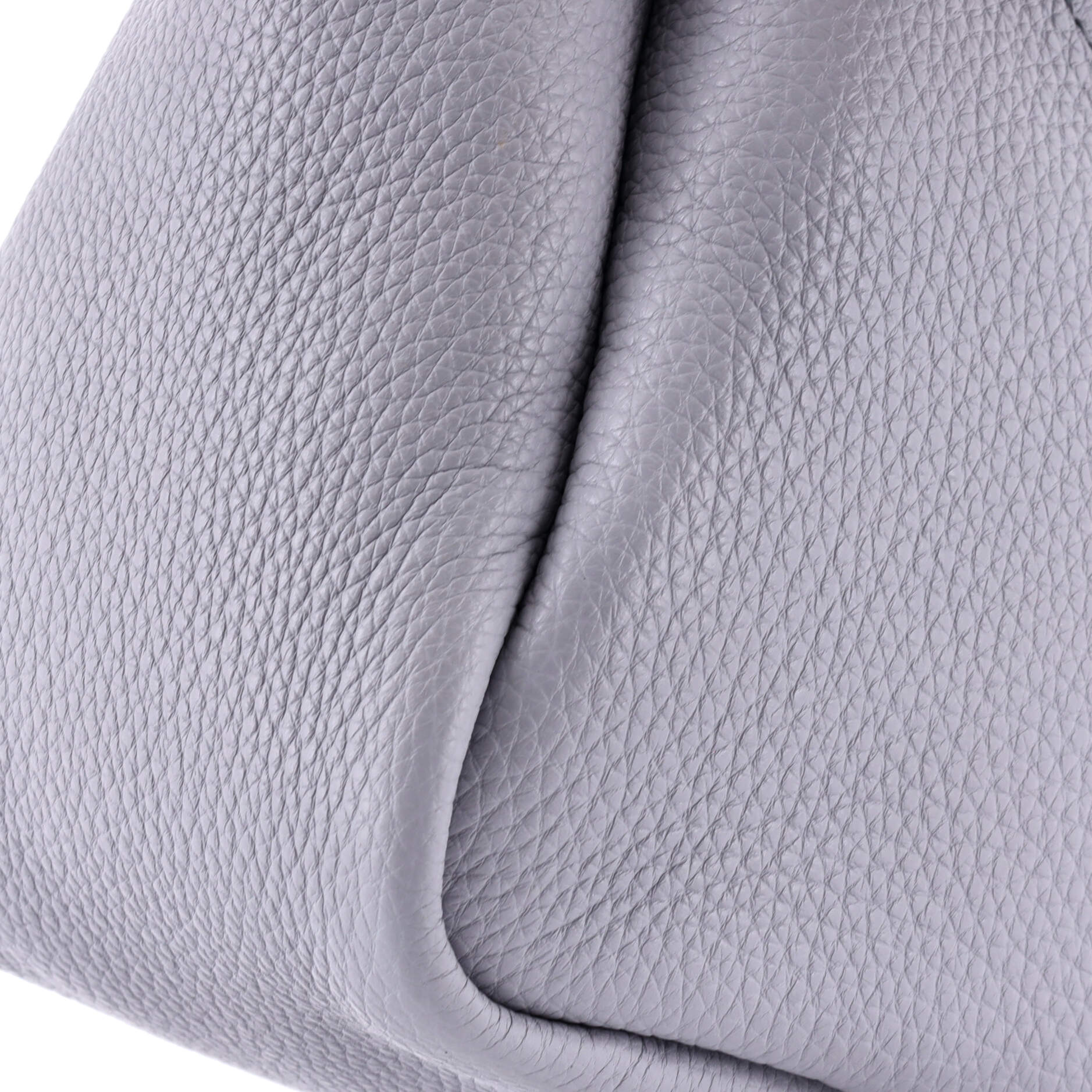 Flou Zipped Top Handle Bag Vitello Daino Small