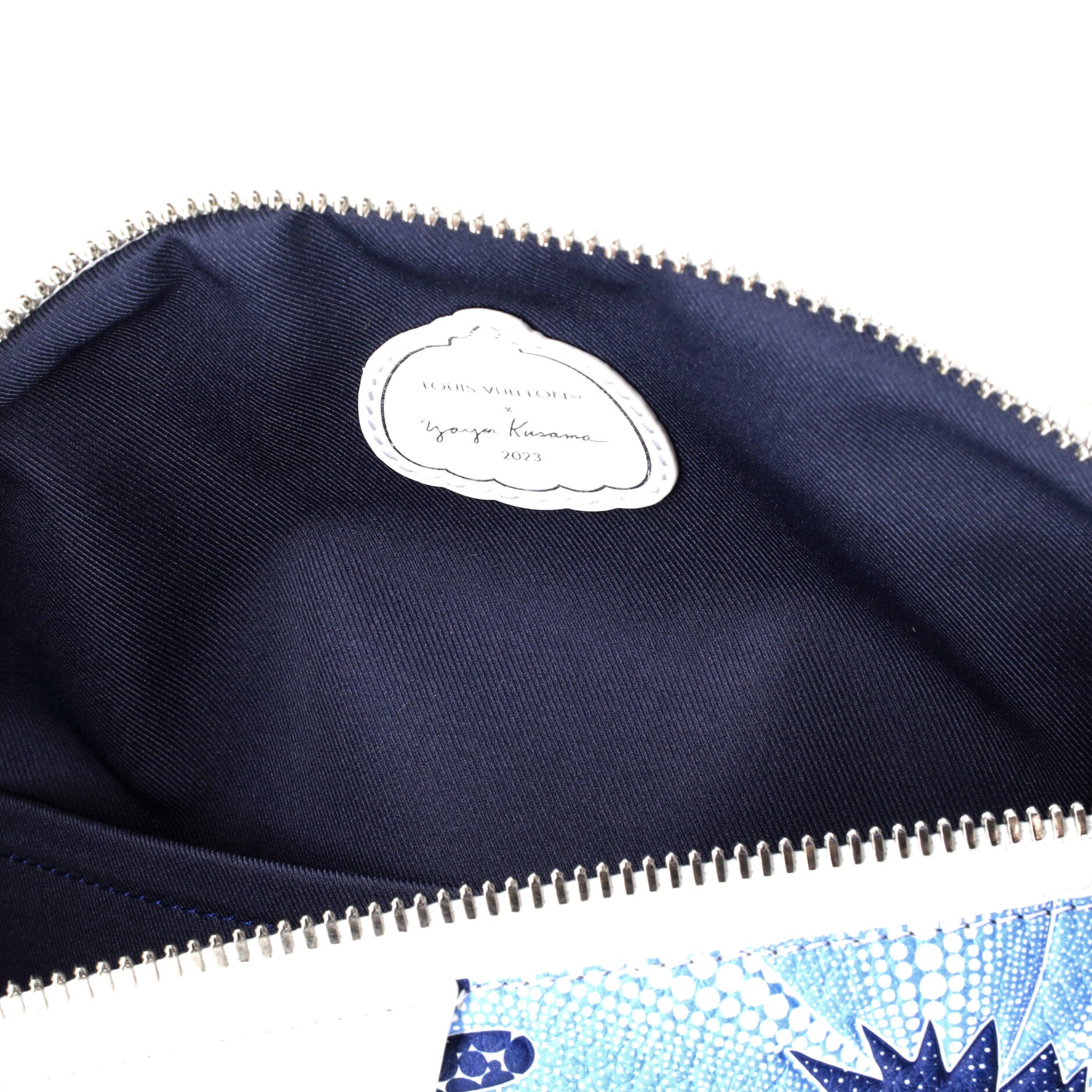 Bum Bag Yayoi Kusama Psychedelic Flower Monogram Taurillon Leather Maxi