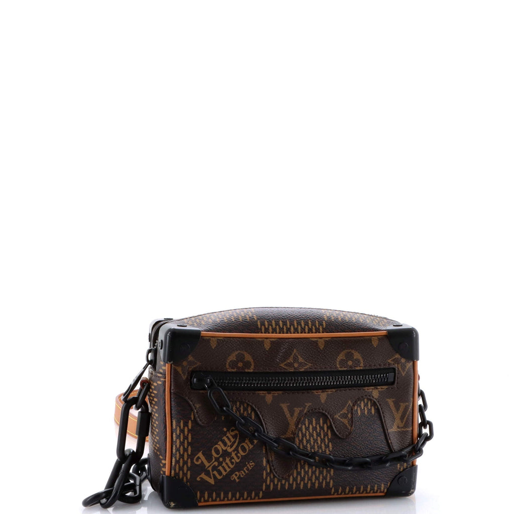 Nigo Soft Trunk Bag Limited Edition Giant Damier and Monogram Canvas Mini