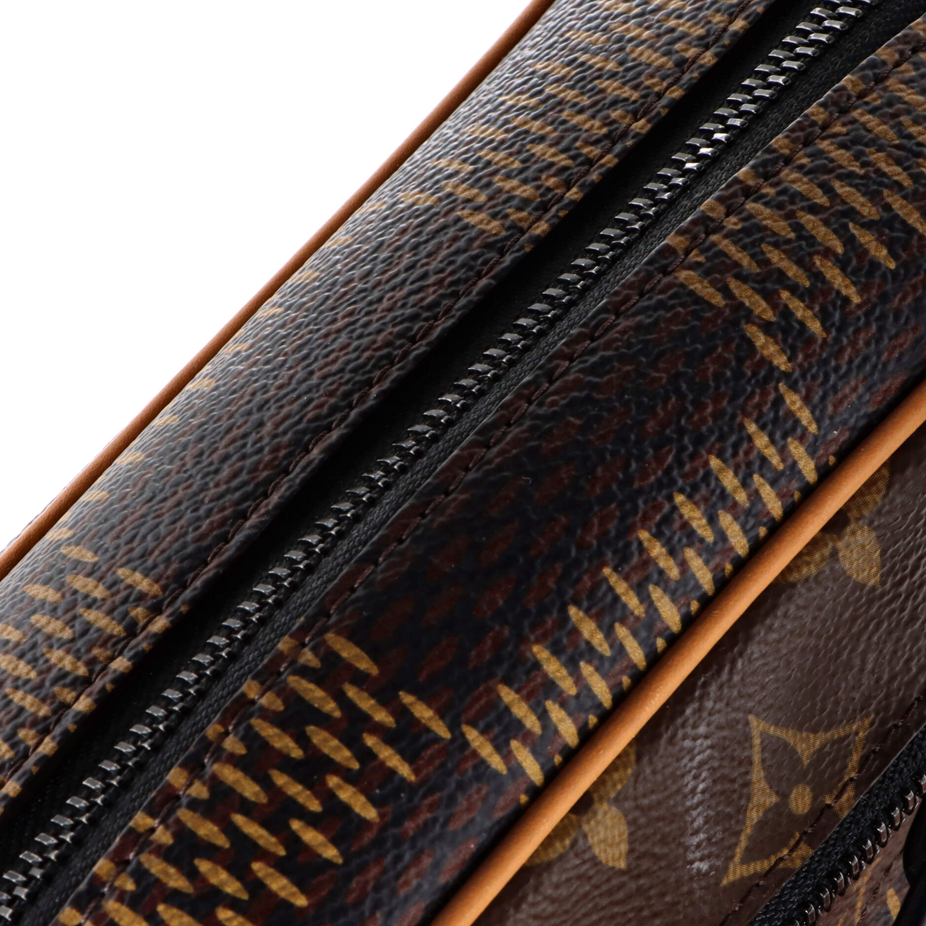 Nigo Soft Trunk Bag Limited Edition Giant Damier and Monogram Canvas Mini