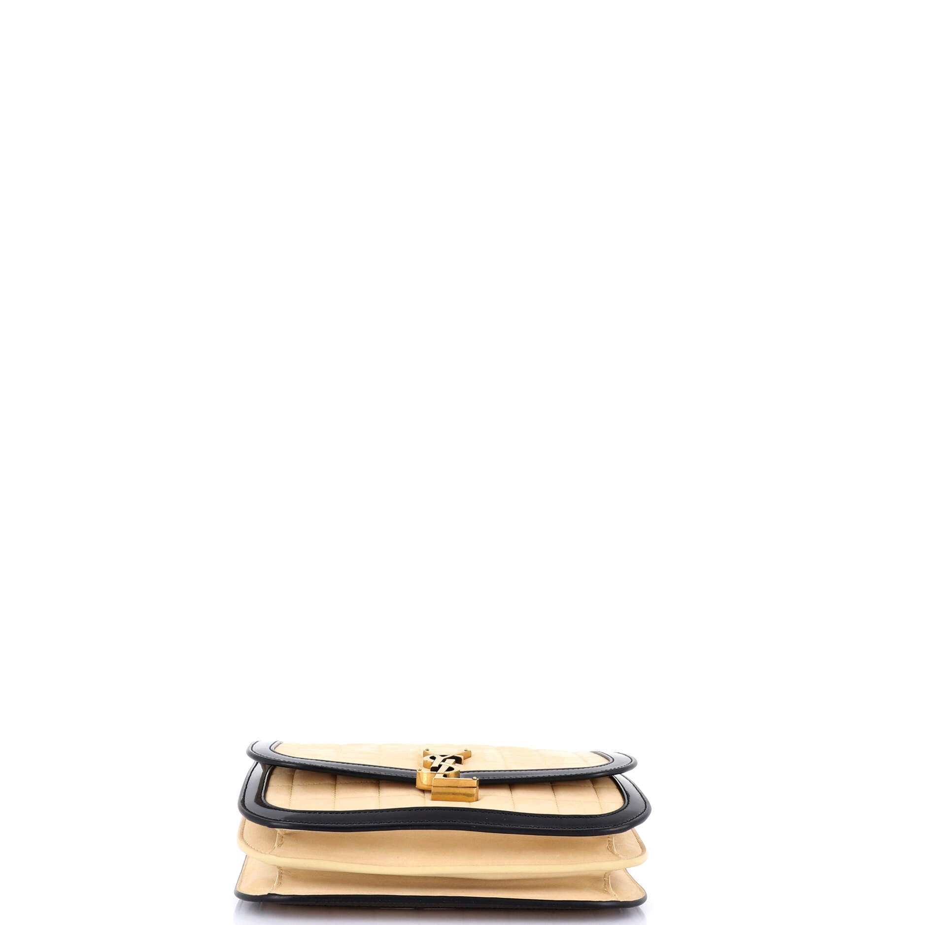 Solferino Bag Quilted Suede Medium