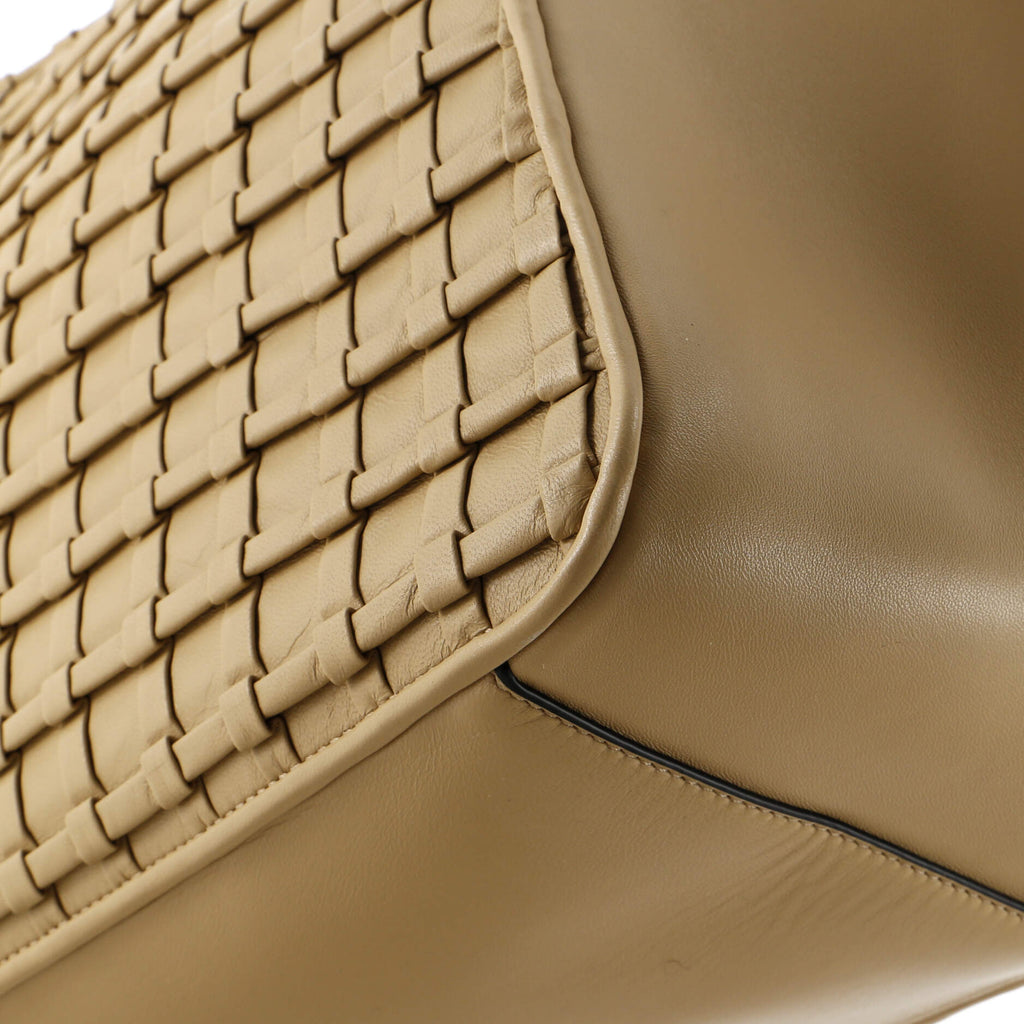 VLogo Bold Tote Leather Large