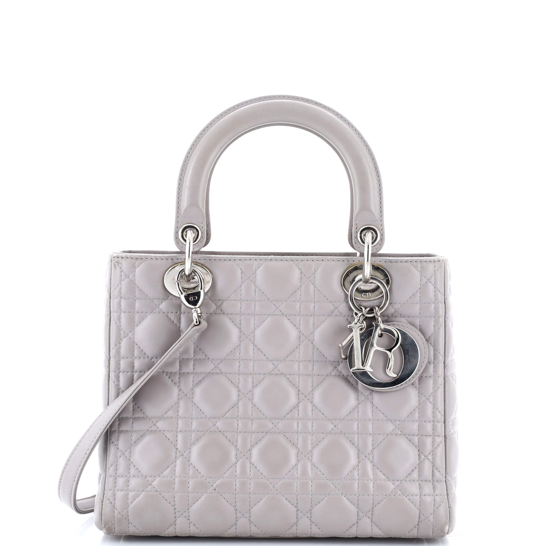 Lady Dior Bag Cannage Quilt Lambskin Medium