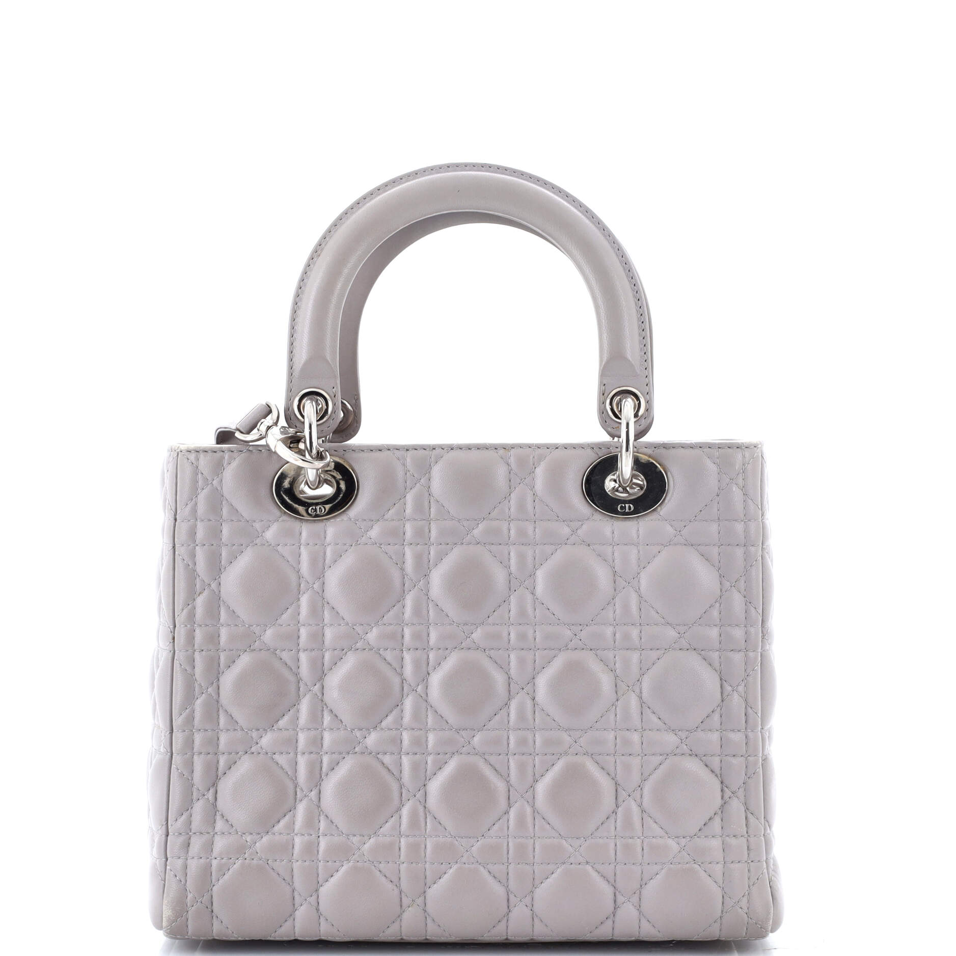 Lady Dior Bag Cannage Quilt Lambskin Medium