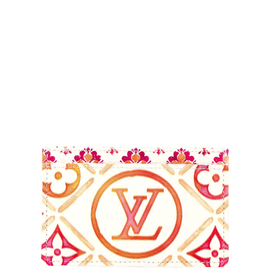 Card Holder Monogram Tiles By The Pool