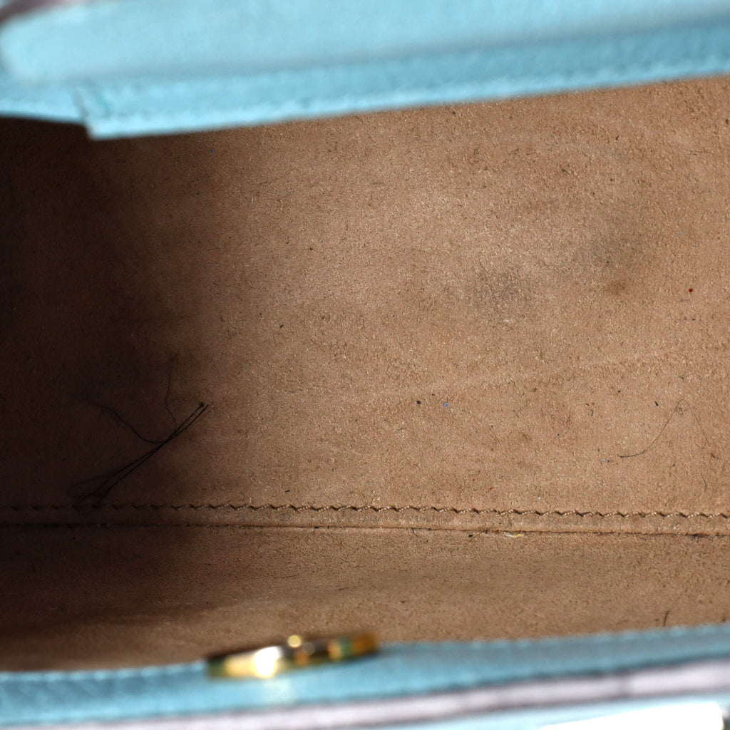 Diana NM Bamboo Handle Tote Leather Mini
