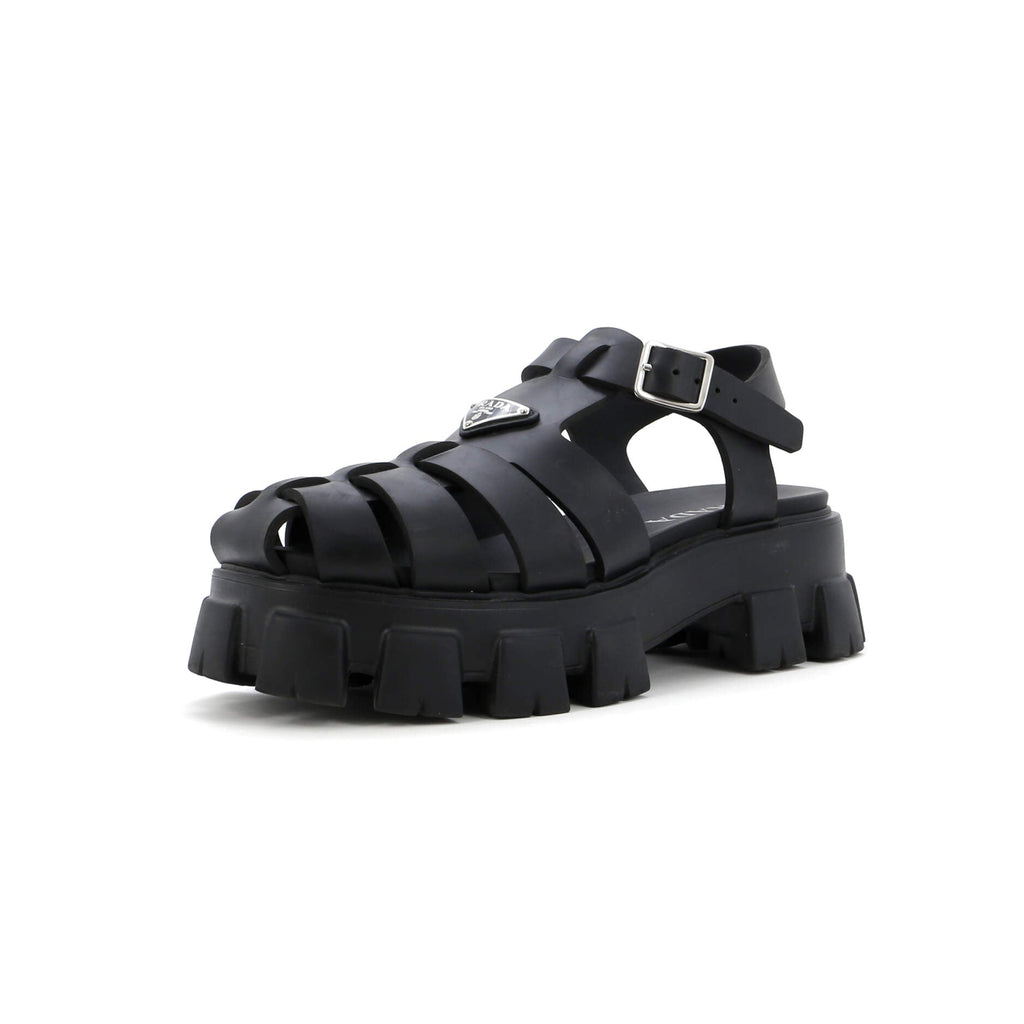 Men's Monolith Cage Platform Sandals Rubber