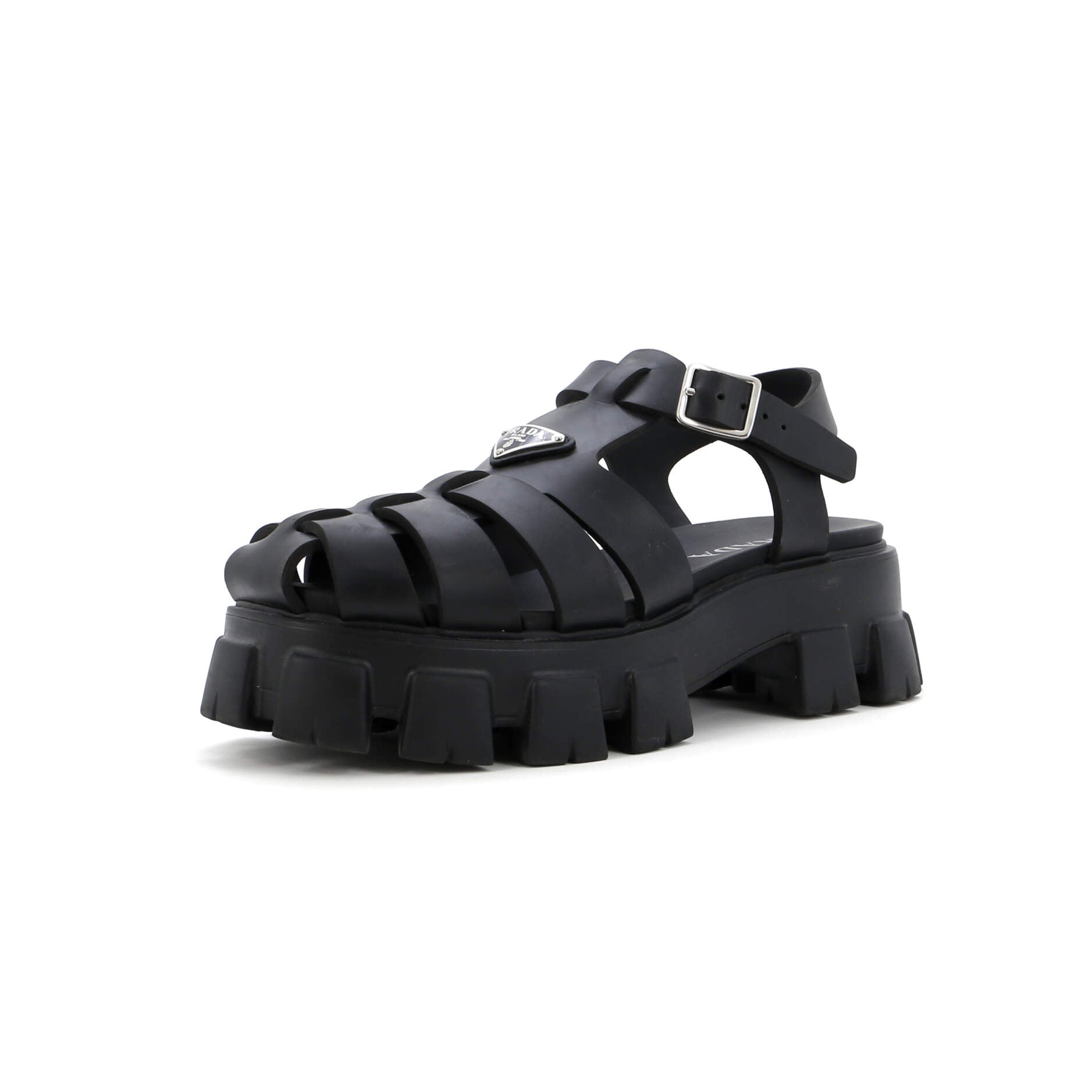 Men's Monolith Cage Platform Sandals Rubber