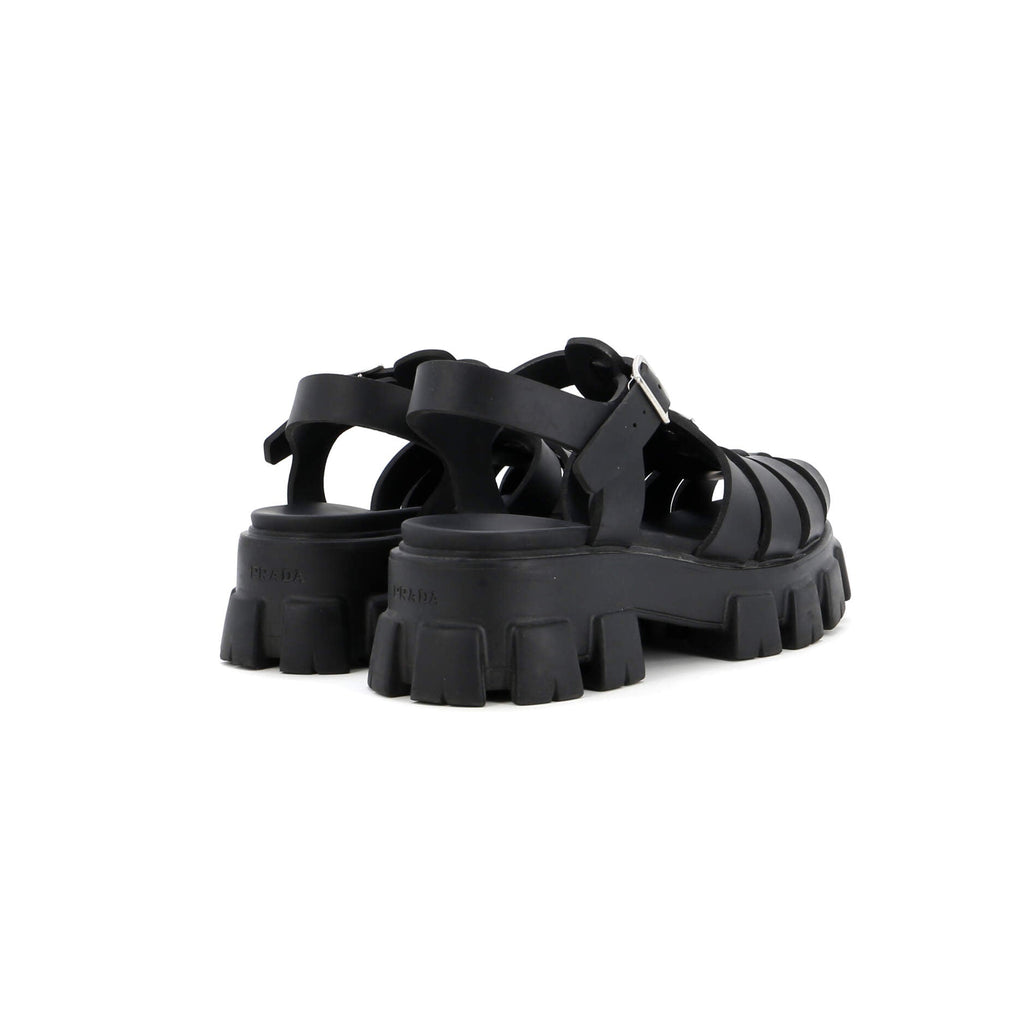Men's Monolith Cage Platform Sandals Rubber