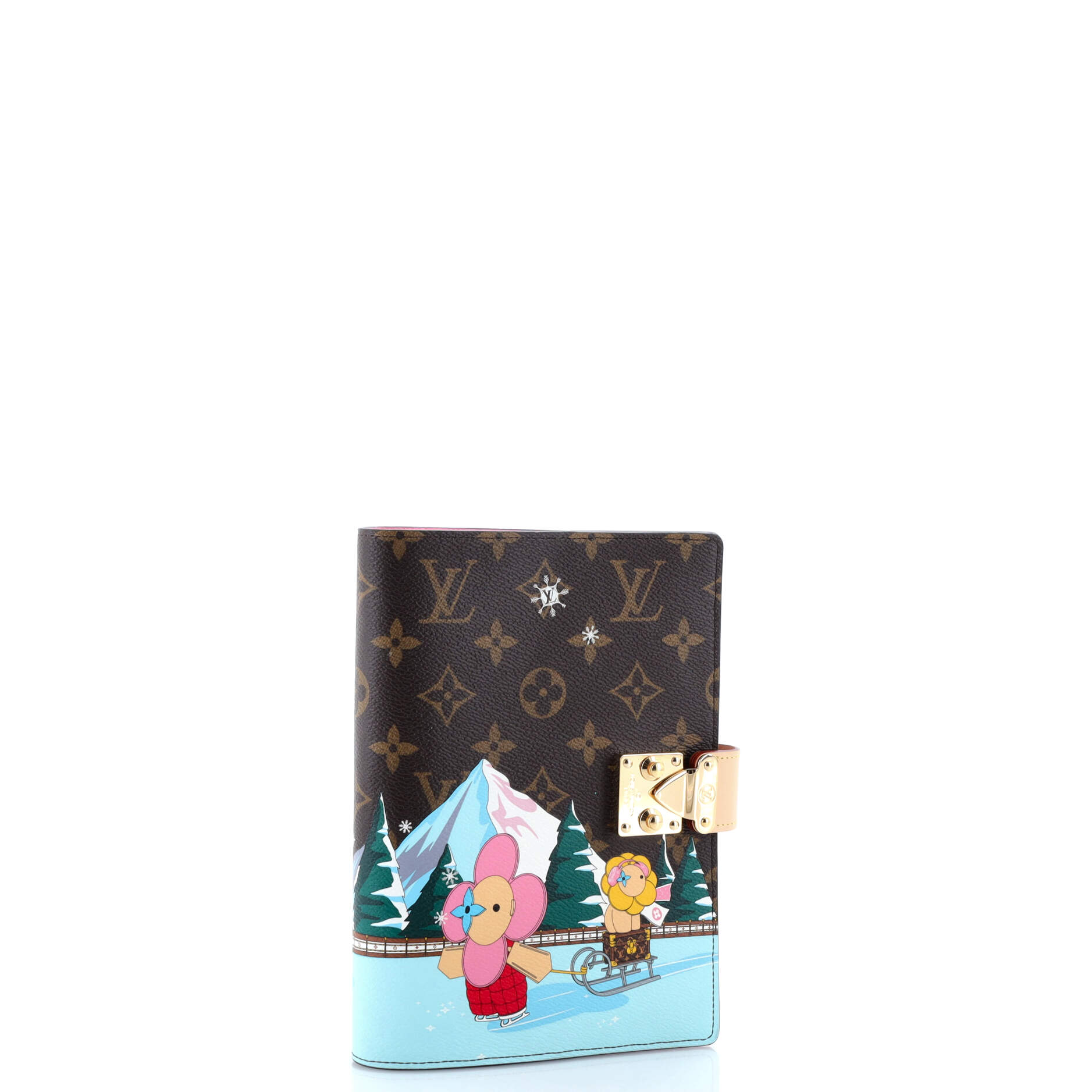 Paul Notebook Cover Limited Edition Vivienne Xmas Monogram Canvas MM