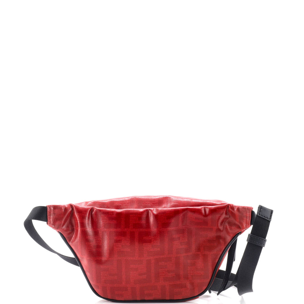 Front Pocket Waist Bag Zucca Coated Canvas