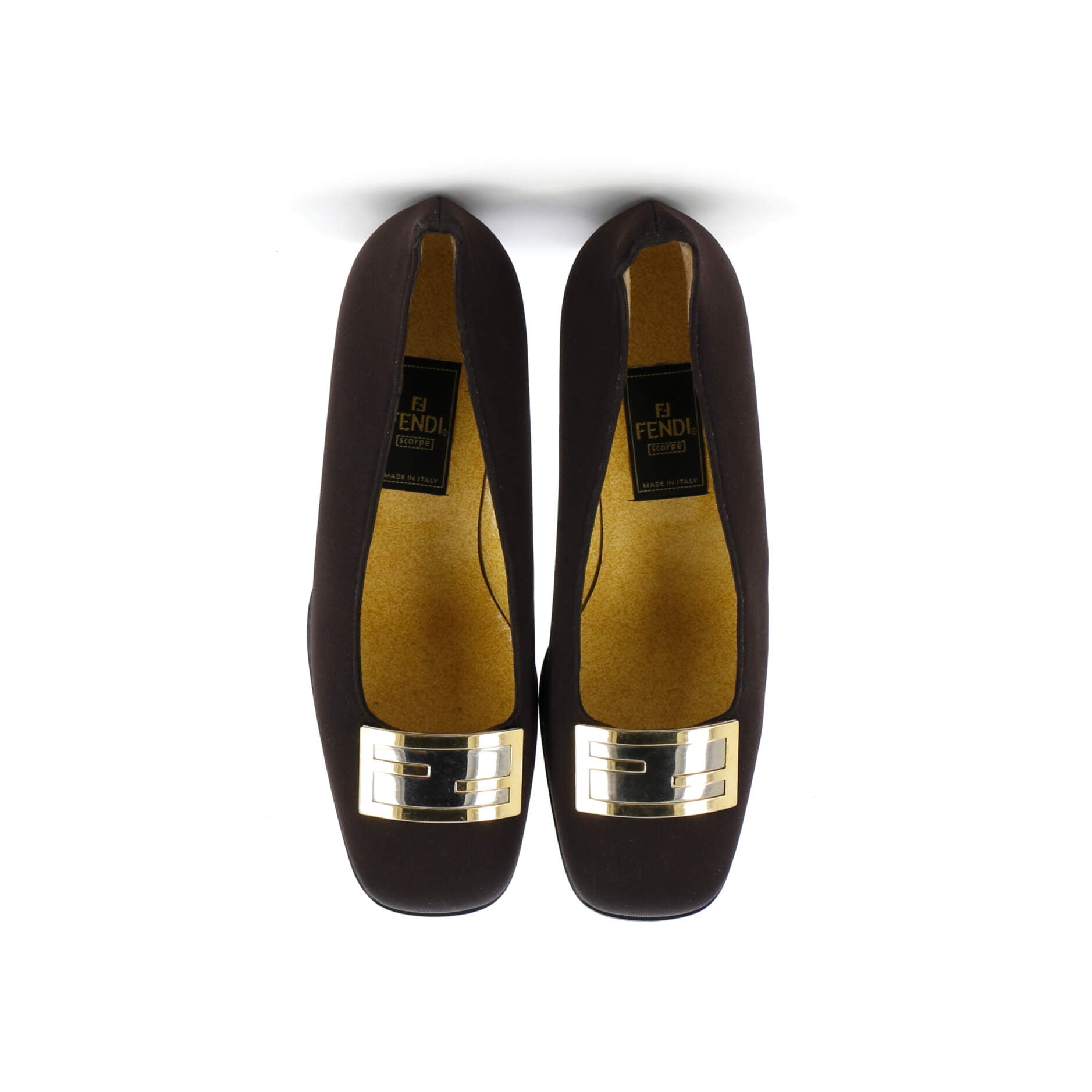 Women's Vintage FF Pumps Canvas