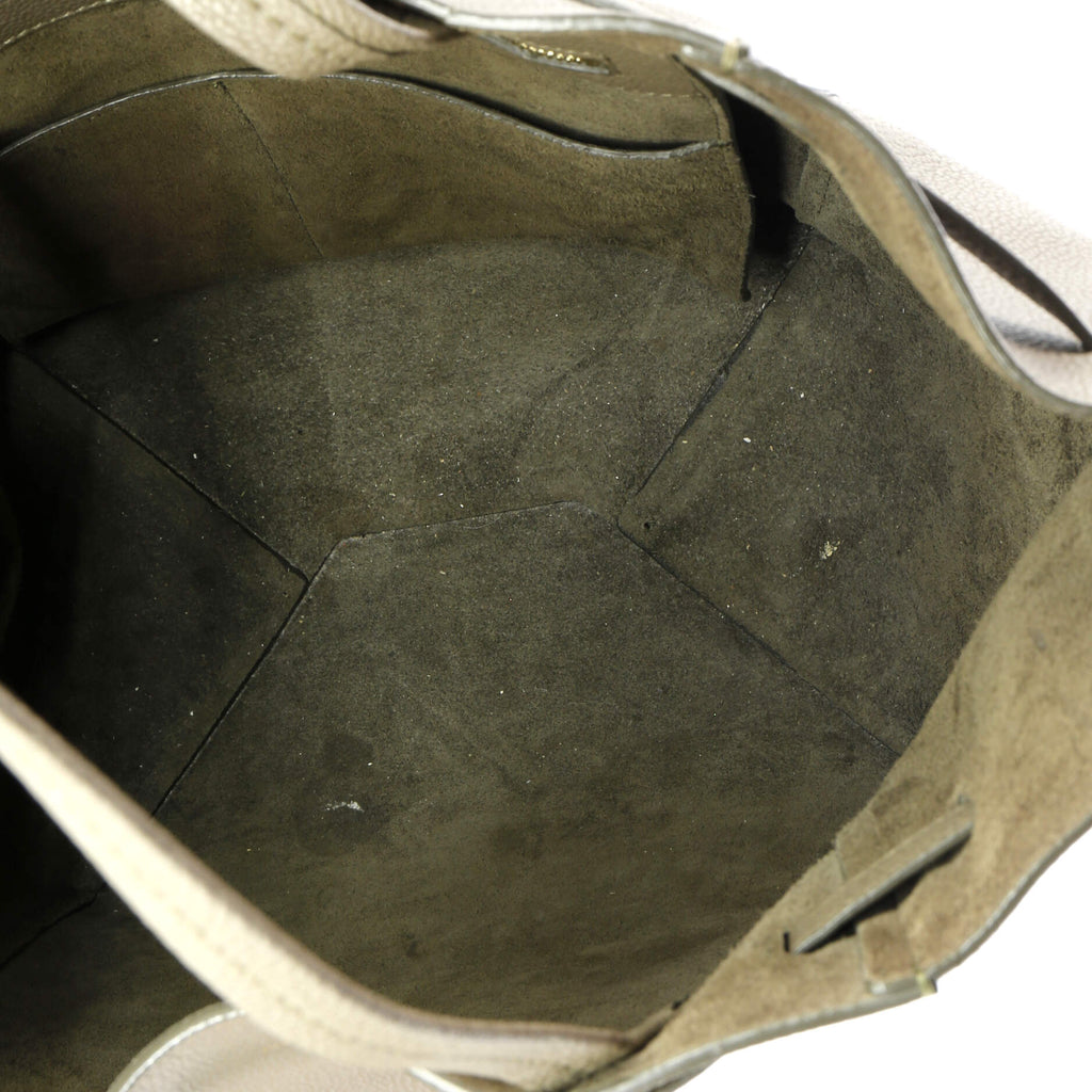 Phantom Tie Cabas Tote Leather Small