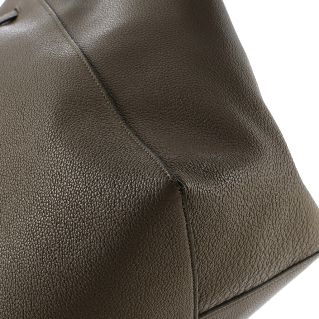 Phantom Tie Cabas Tote Leather Small