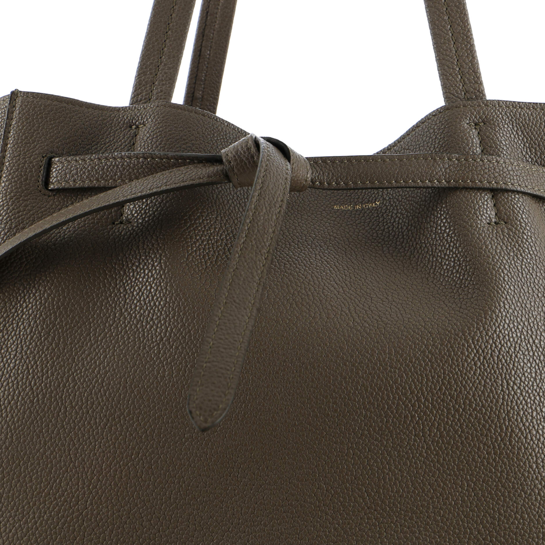 Phantom Tie Cabas Tote Leather Small