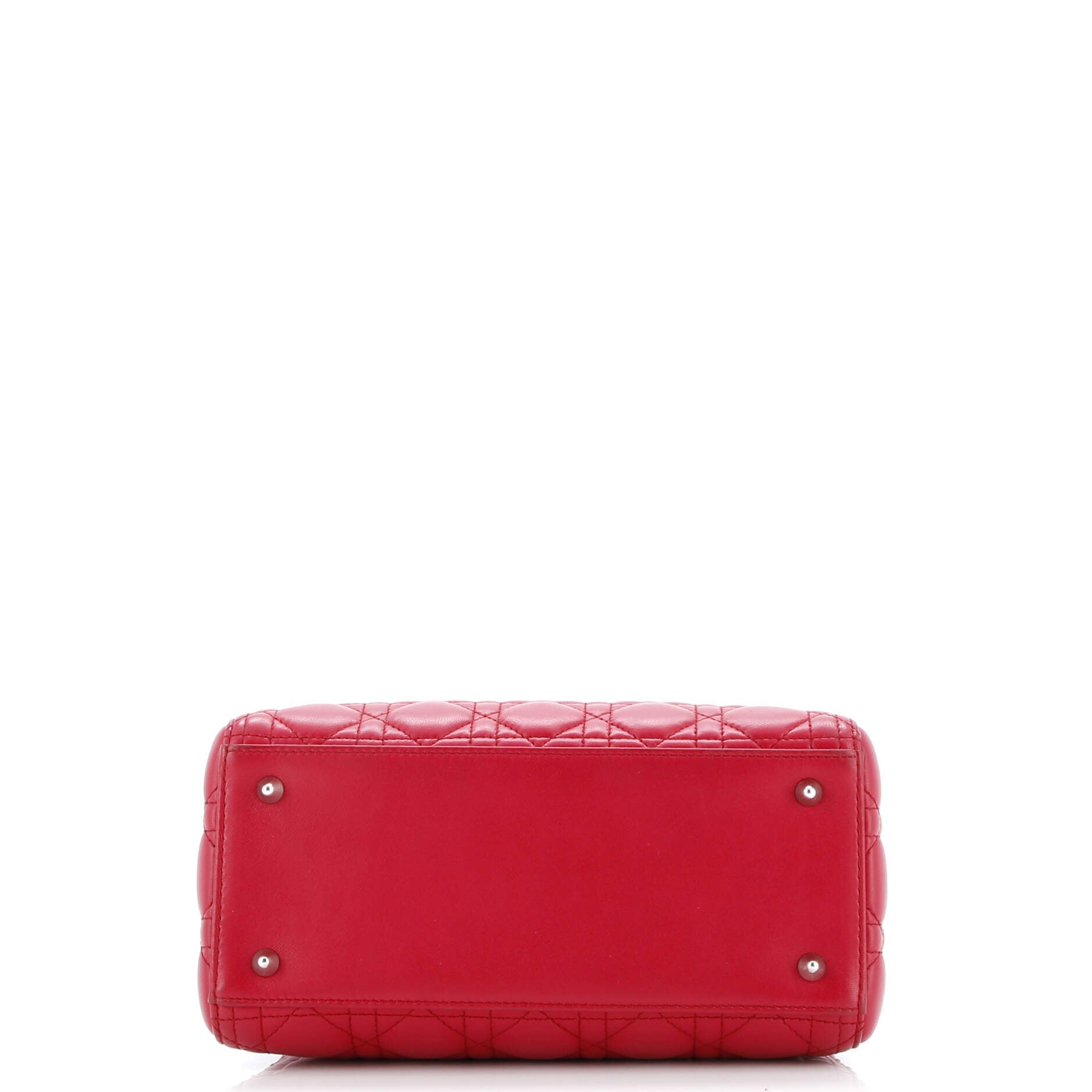 Lady Dior Bag Cannage Quilt Lambskin Medium