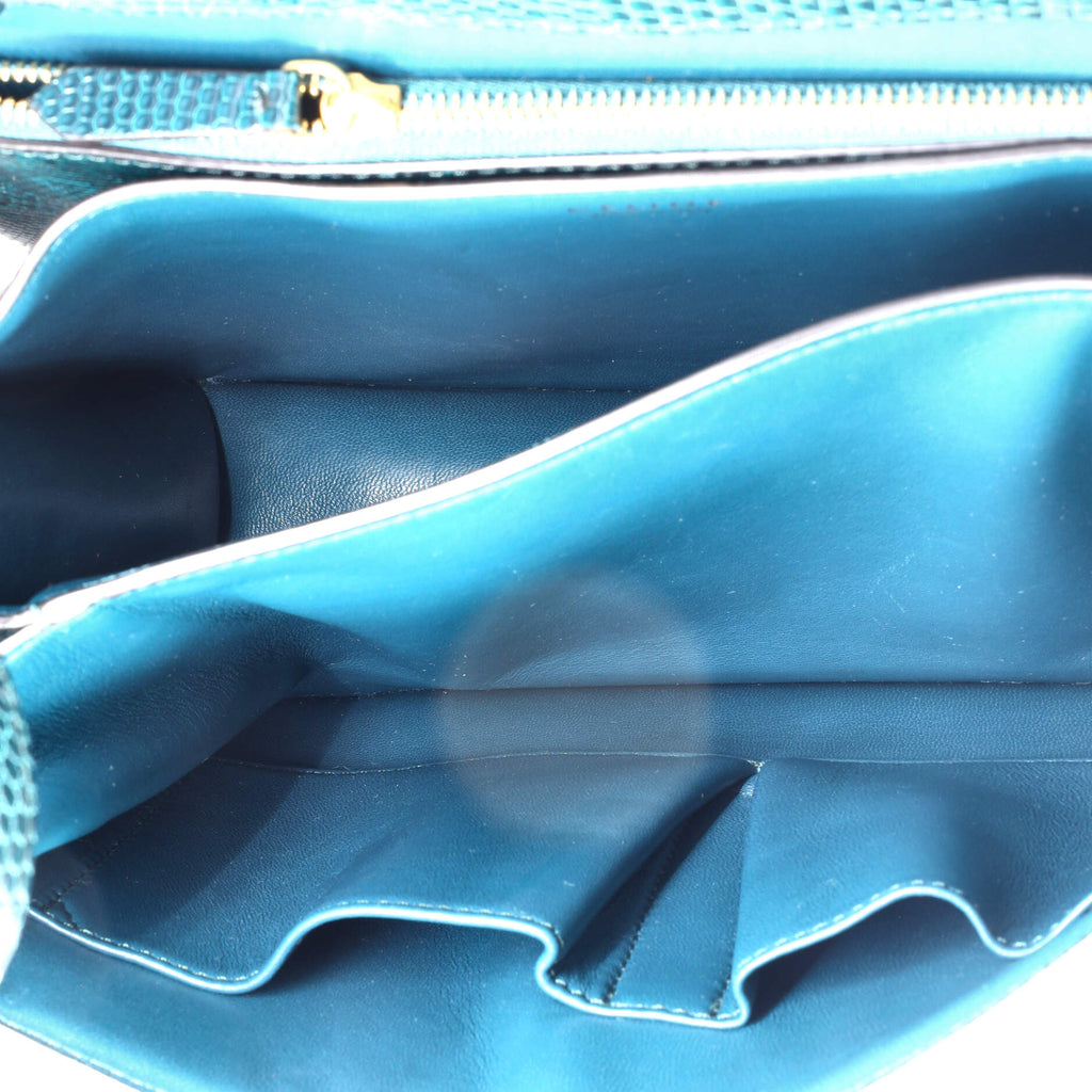 Classic Box Bag Lizard Medium