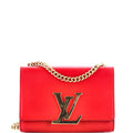 Chain Louise Clutch Leather MM