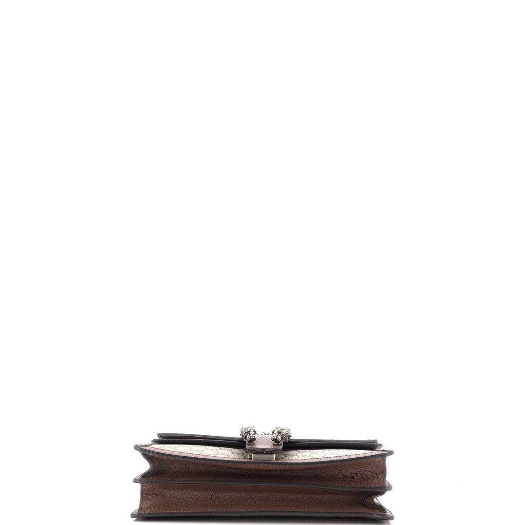 Dionysus Top Handle Chain Bag GG Coated Canvas Small
