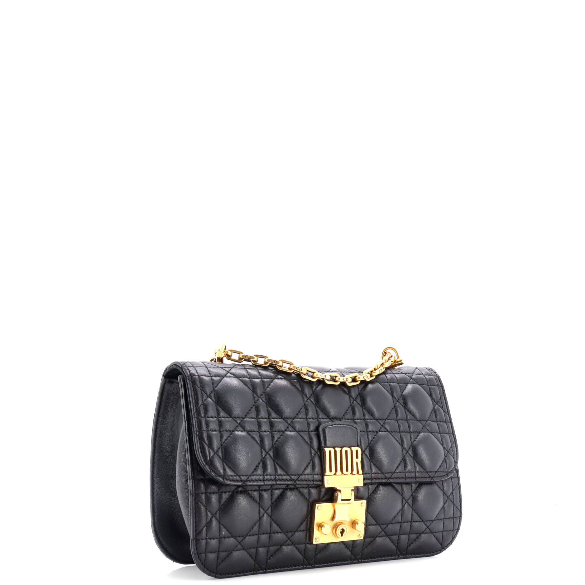 Dioraddict Flap Bag Cannage Quilt Lambskin Medium