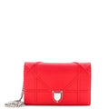 Diorama Wallet on Chain Leather