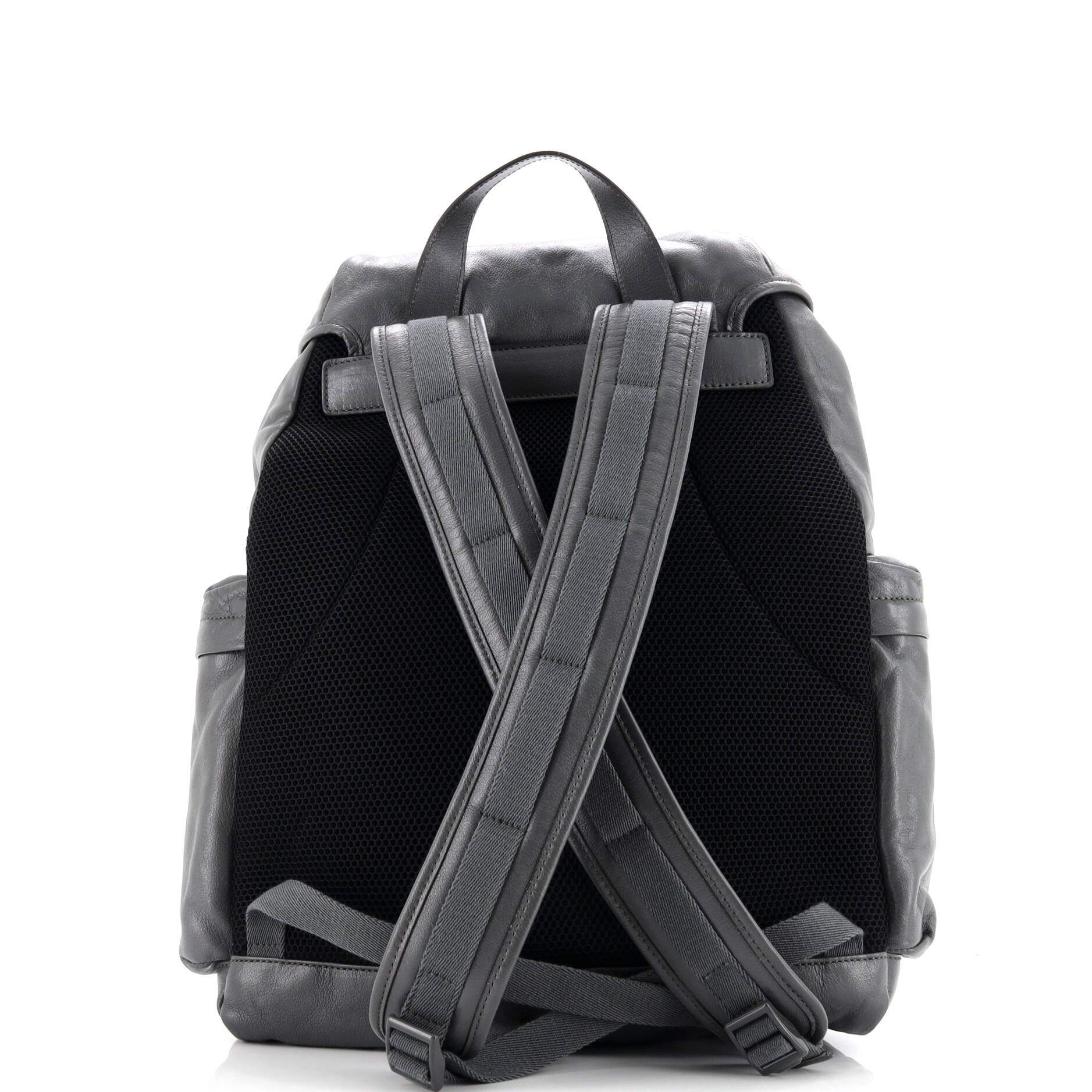 Tonal GG Double Pocket Belt Backpack Leather Large