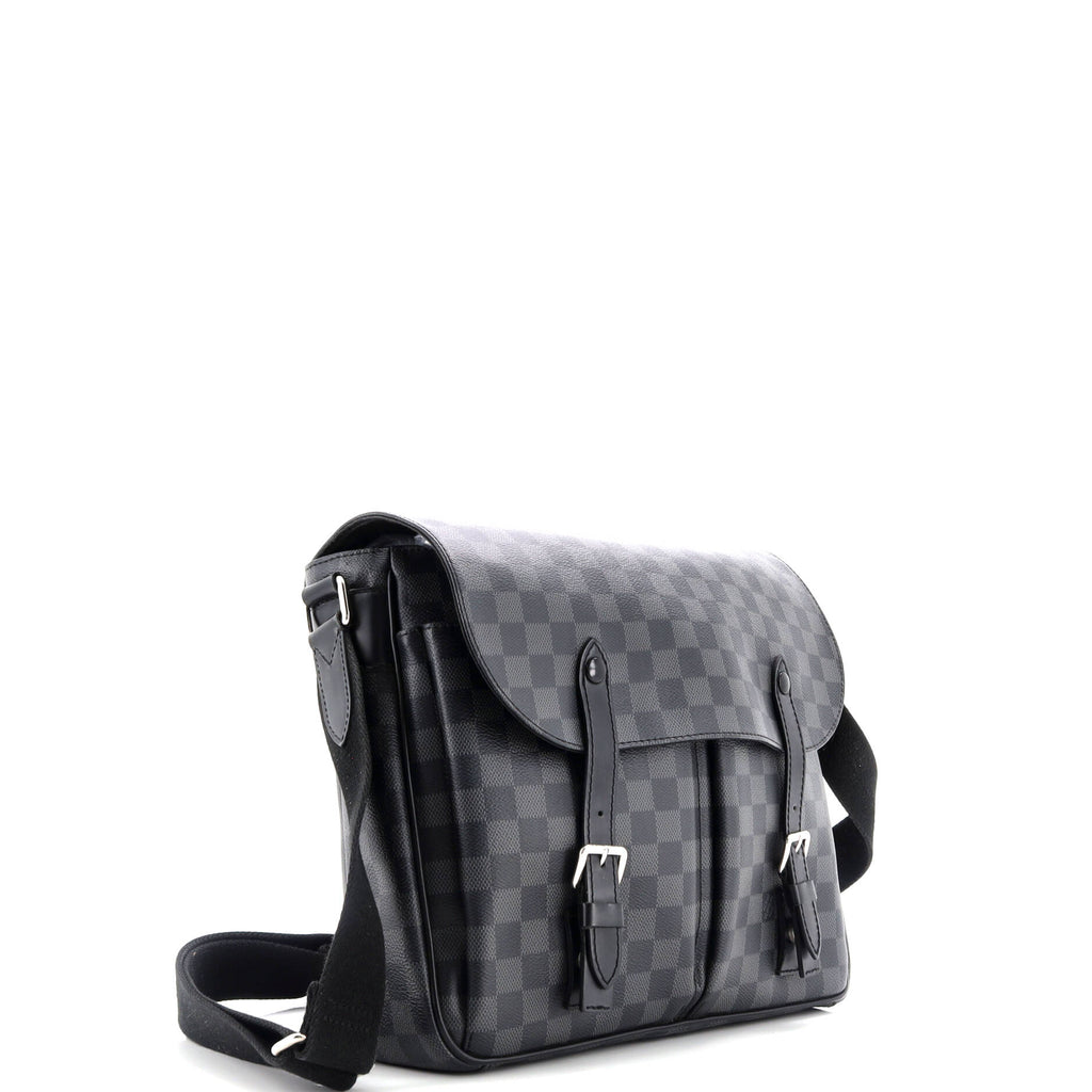 Christopher Messenger Bag Damier Graphite