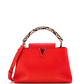 Capucines Bag Leather with Python PM