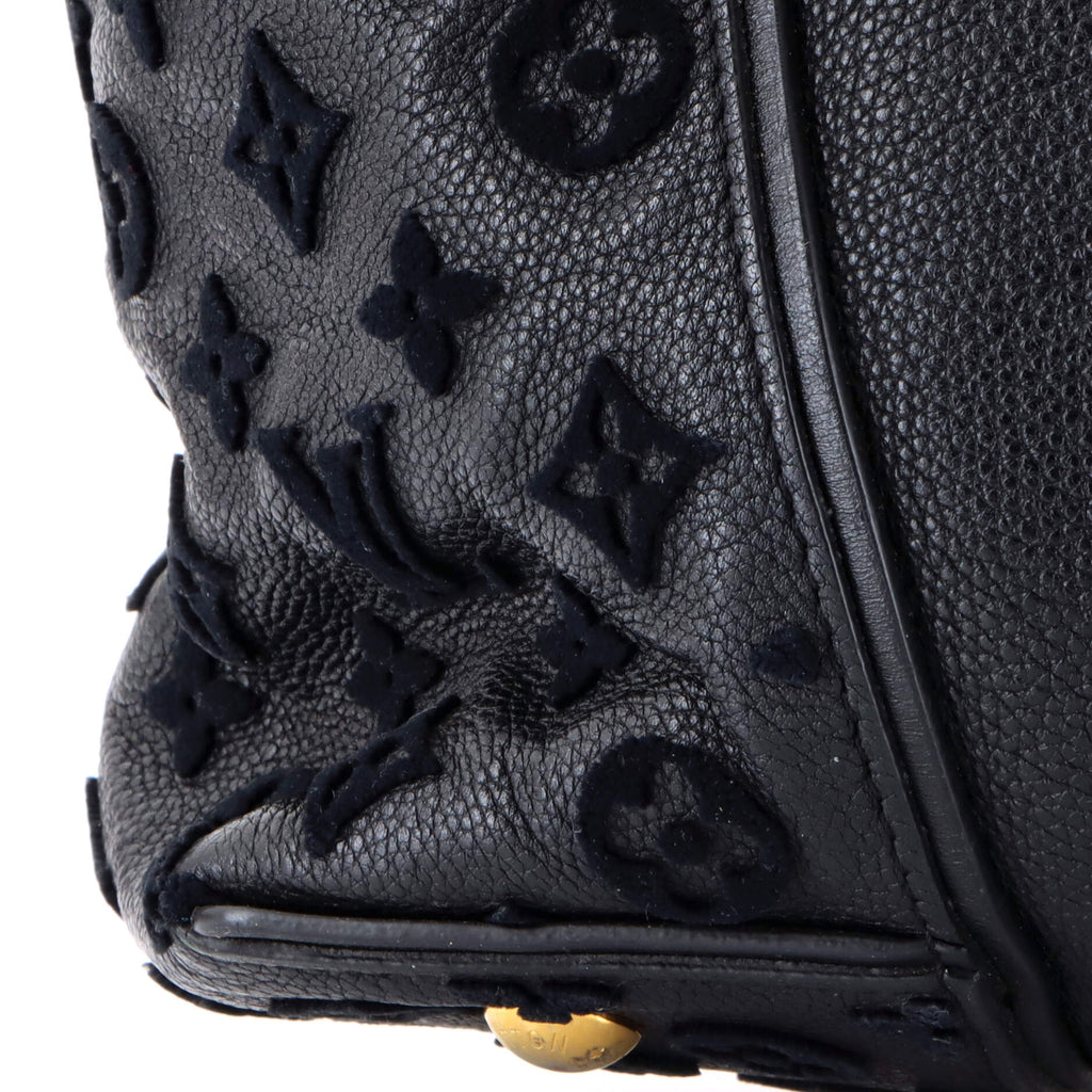 W Tote Monogram Tuffetage Leather PM