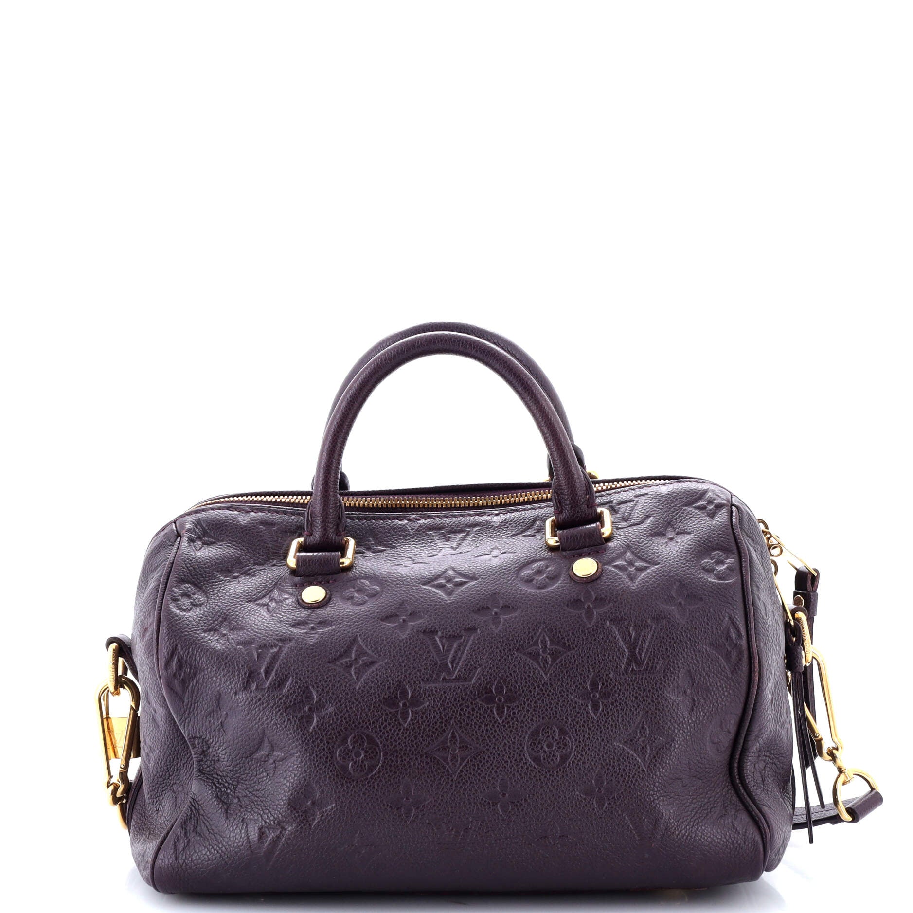 Speedy Bandouliere Bag Monogram Empreinte Leather 25