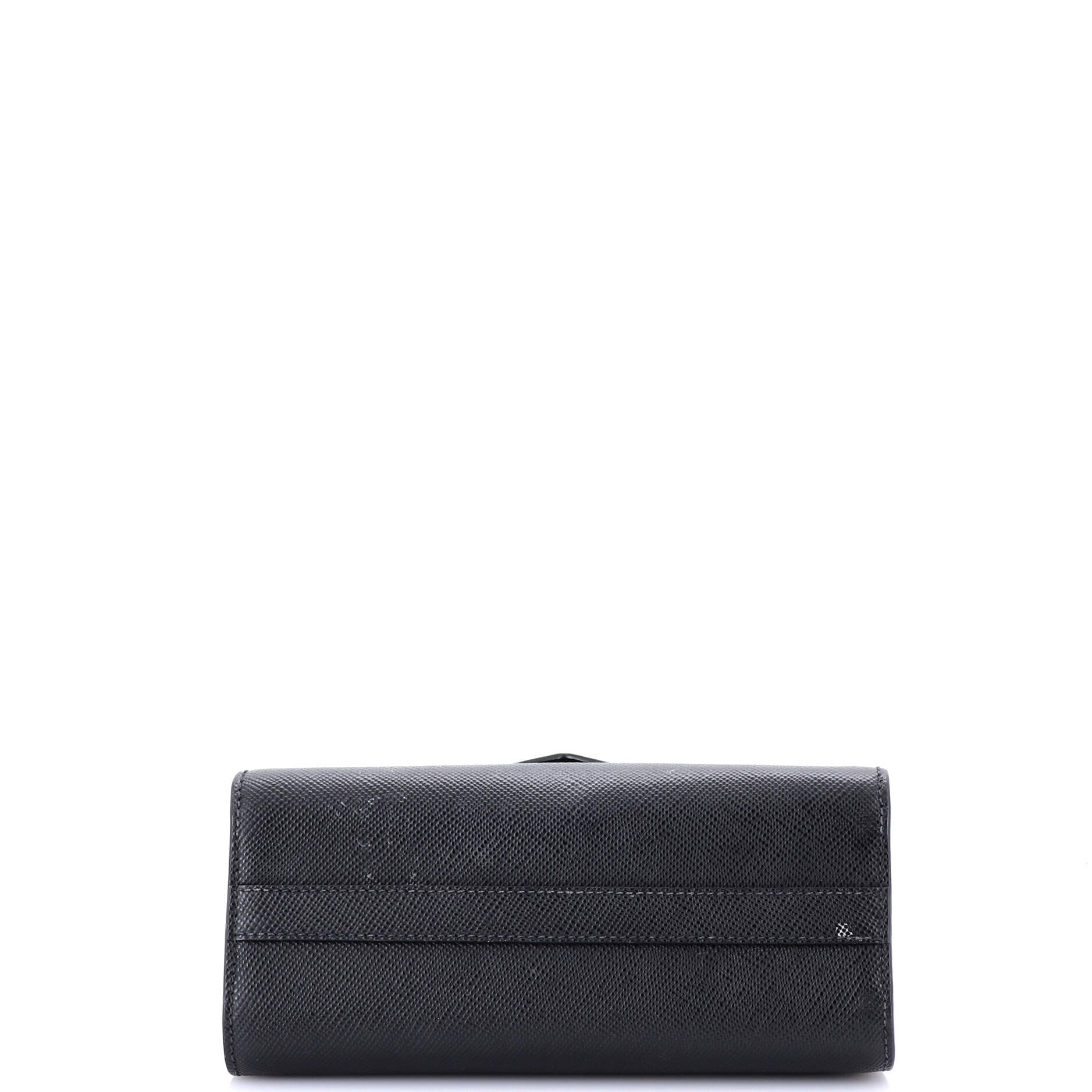 Monochrome Shoulder Bag Saffiano Leather Medium