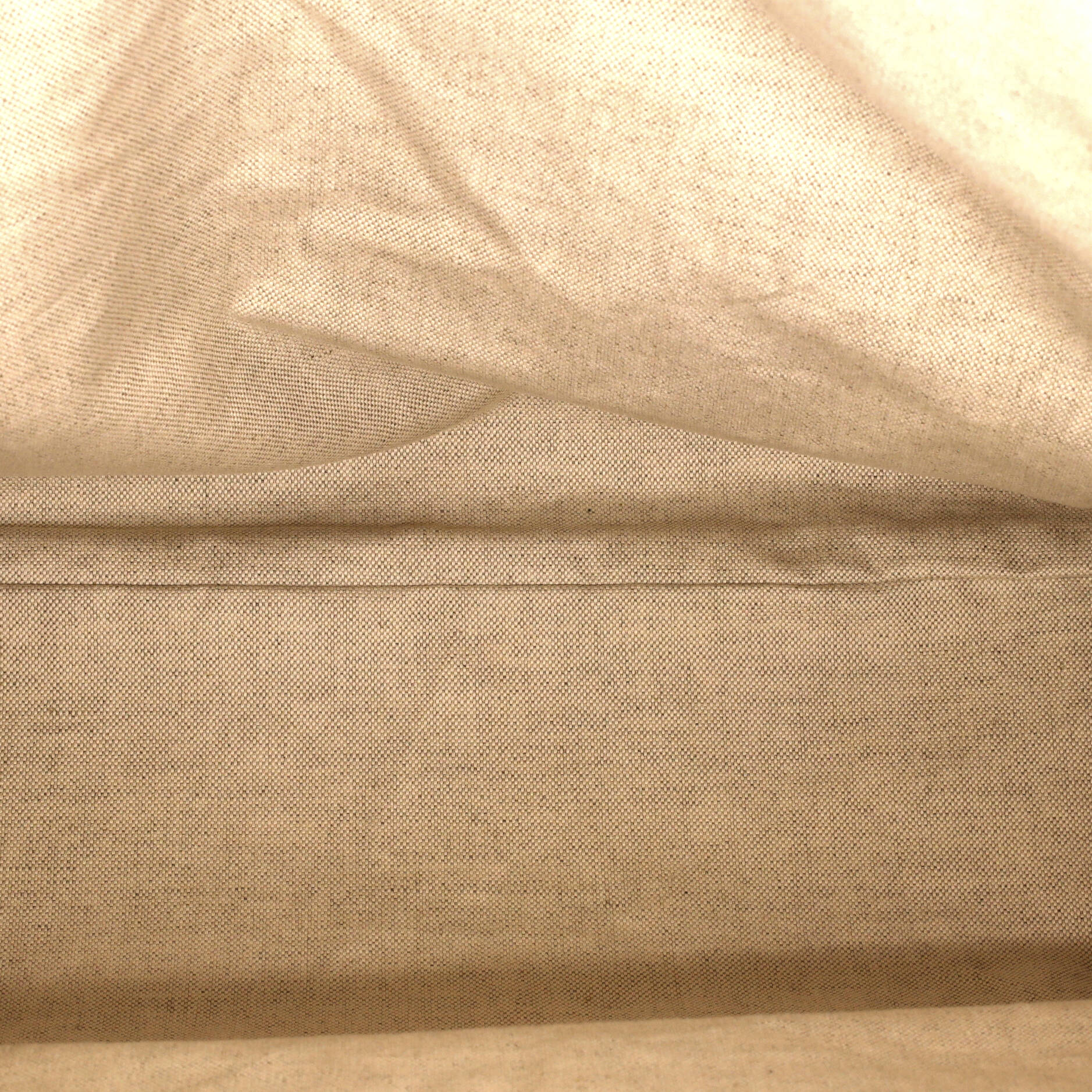 Logo Embossed Open Tote Canvas