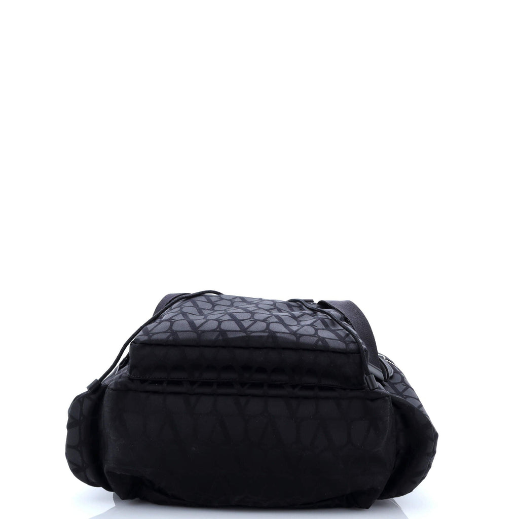 Double Buckle Backpack Toile Iconograph Nylon