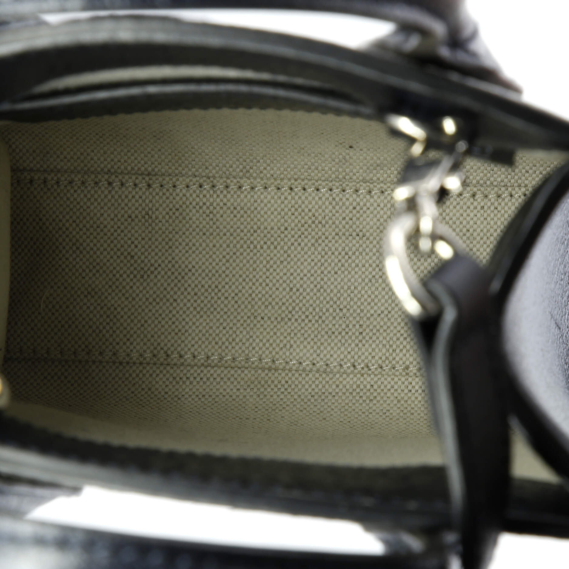 Interlocking G Patch Tote GG Coated Canvas Mini