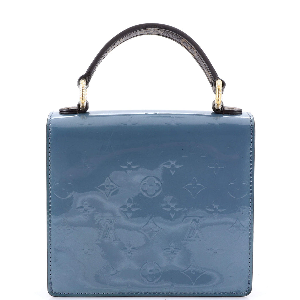 Spring Street NM Handbag Monogram Vernis with Monogram Canvas and Epi Leather